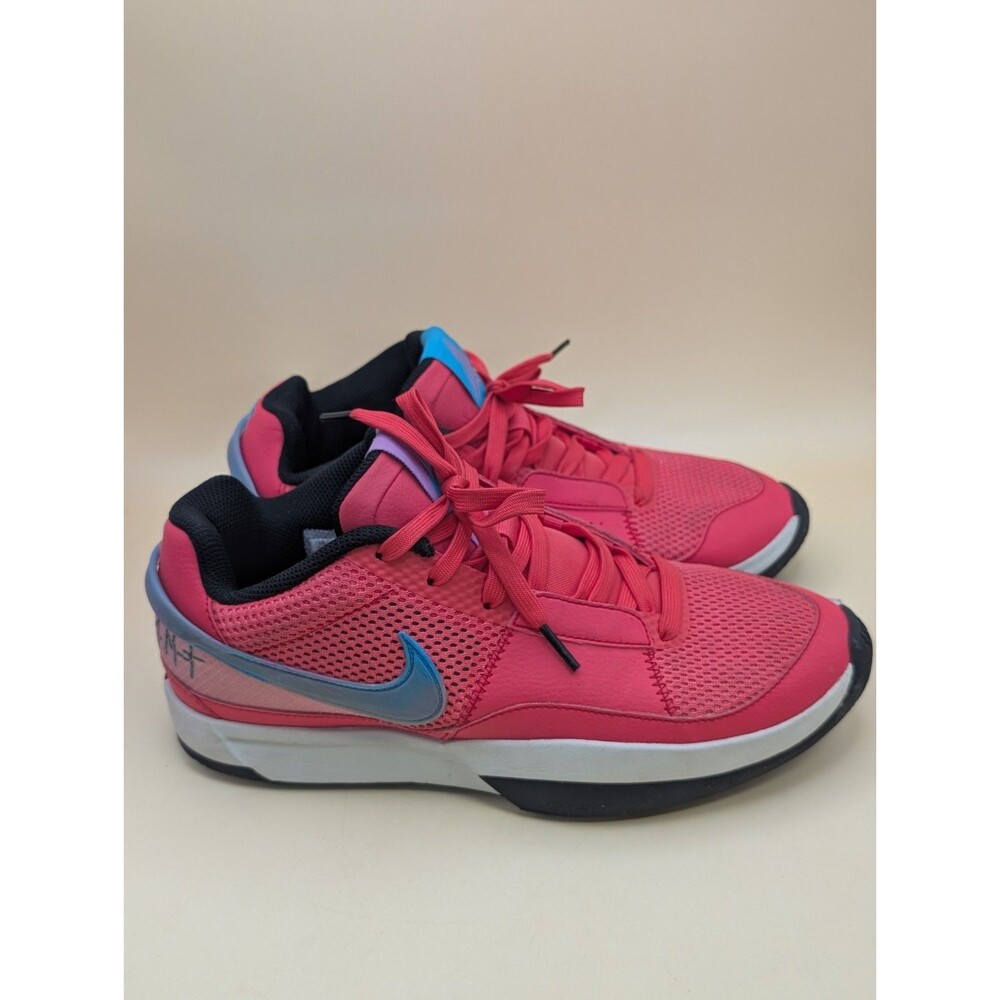 Nike Ja 1 Fuel Ember Glow Blue Men’s Basketball Shoes DR8785-800 Size 8.5
